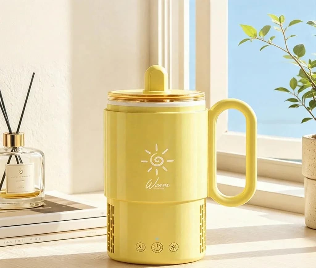 Mini kubek chłodząco-grzewczy 450mL 36W sterowanie dotykowe
