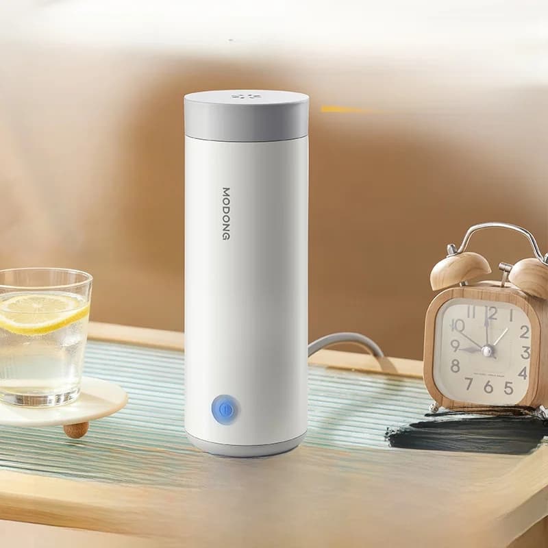 Przenośny elektryczny kubek do podgrzewania wody 304, 300ml