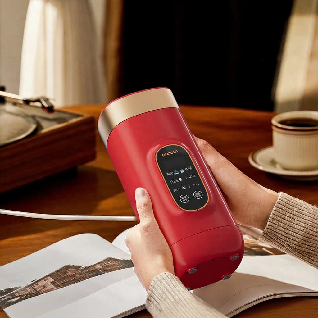 Przenośny elektryczny kubek do podgrzewania wody 650ml, wkład 304, 220V