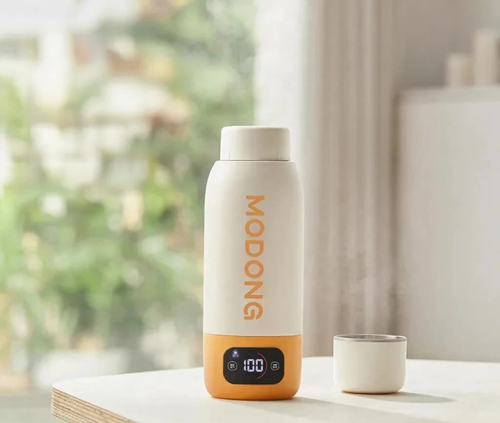 Przenośny elektryczny kubek do podgrzewania wody 600ml z wkładem 316, izolowany próżniowo