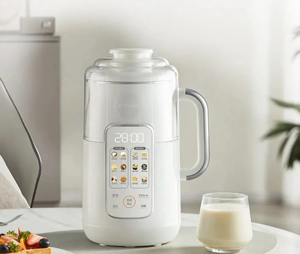 Blender z podgrzewaniem, pojemność 1,2L, sterowanie dotykowe, stal nierdzewna