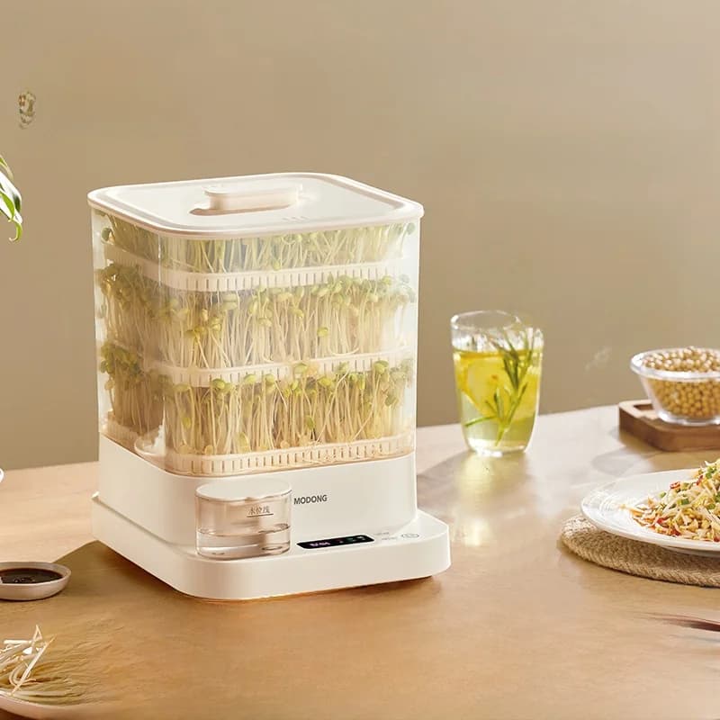 Elektryczna maszyna do kiełkowania 1.5L 20W 3-warstwowa do domu