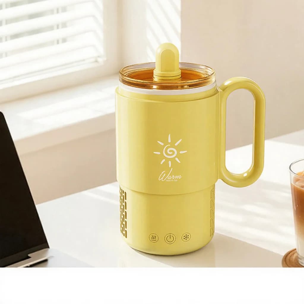 Przenośny kubek grzejący i chłodzący 450 ml 36 W sterowanie dotykowe