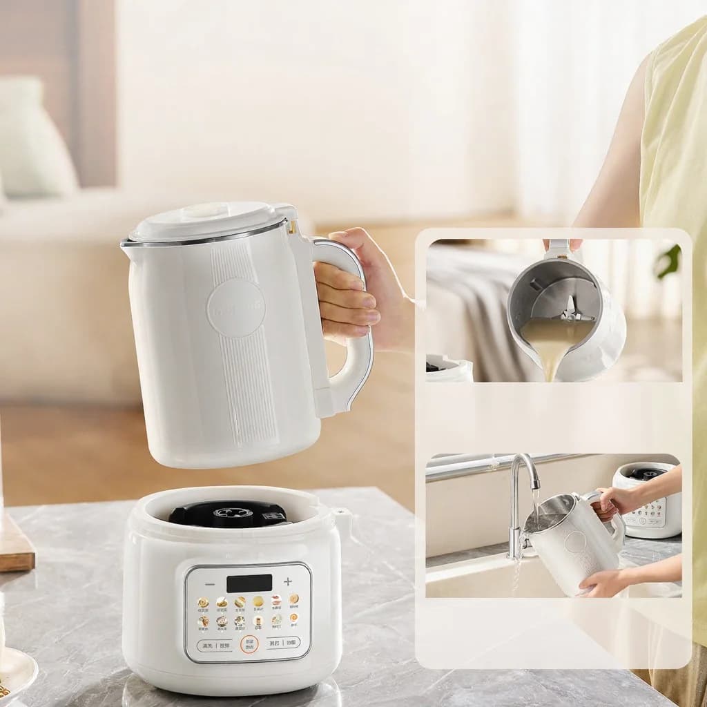 Blender grzewczy do mleka sojowego z samooczyszczaniem, 800W