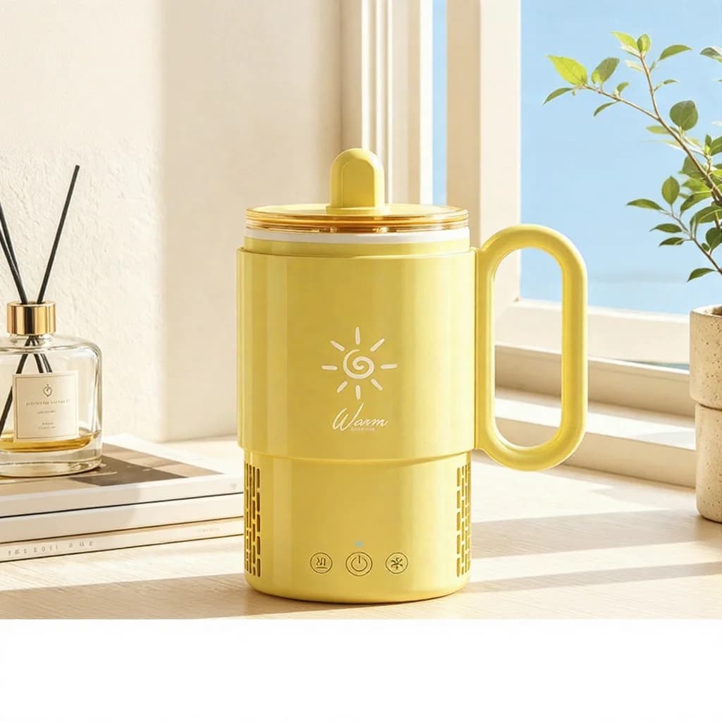 Mini kubek chłodząco-grzewczy 450mL 36W sterowanie dotykowe