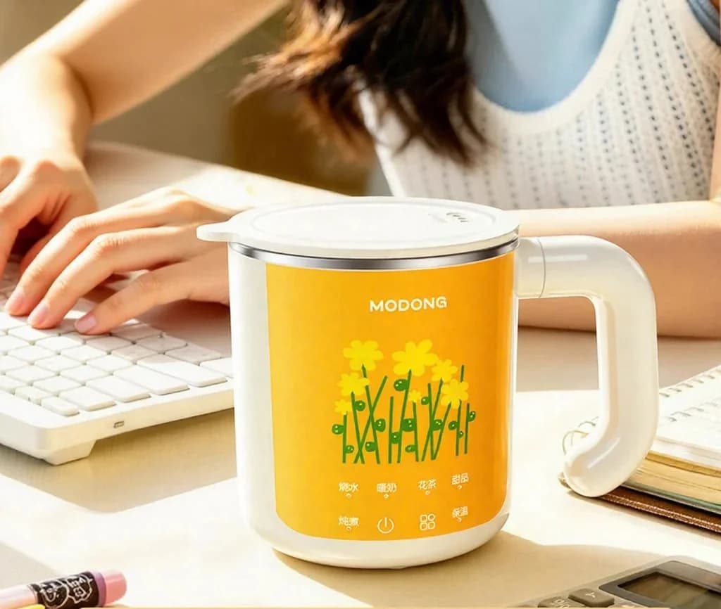Portable Electric Stew Cup for Porridge, 300W, <1L