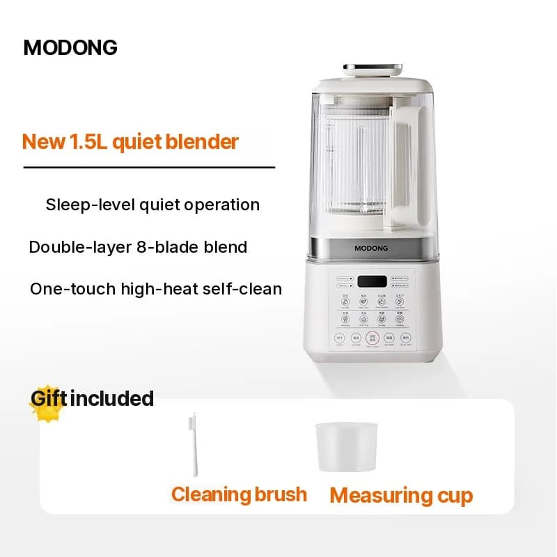 Podgrzewający blender z cichą pracą i funkcją podtrzymywania ciepła