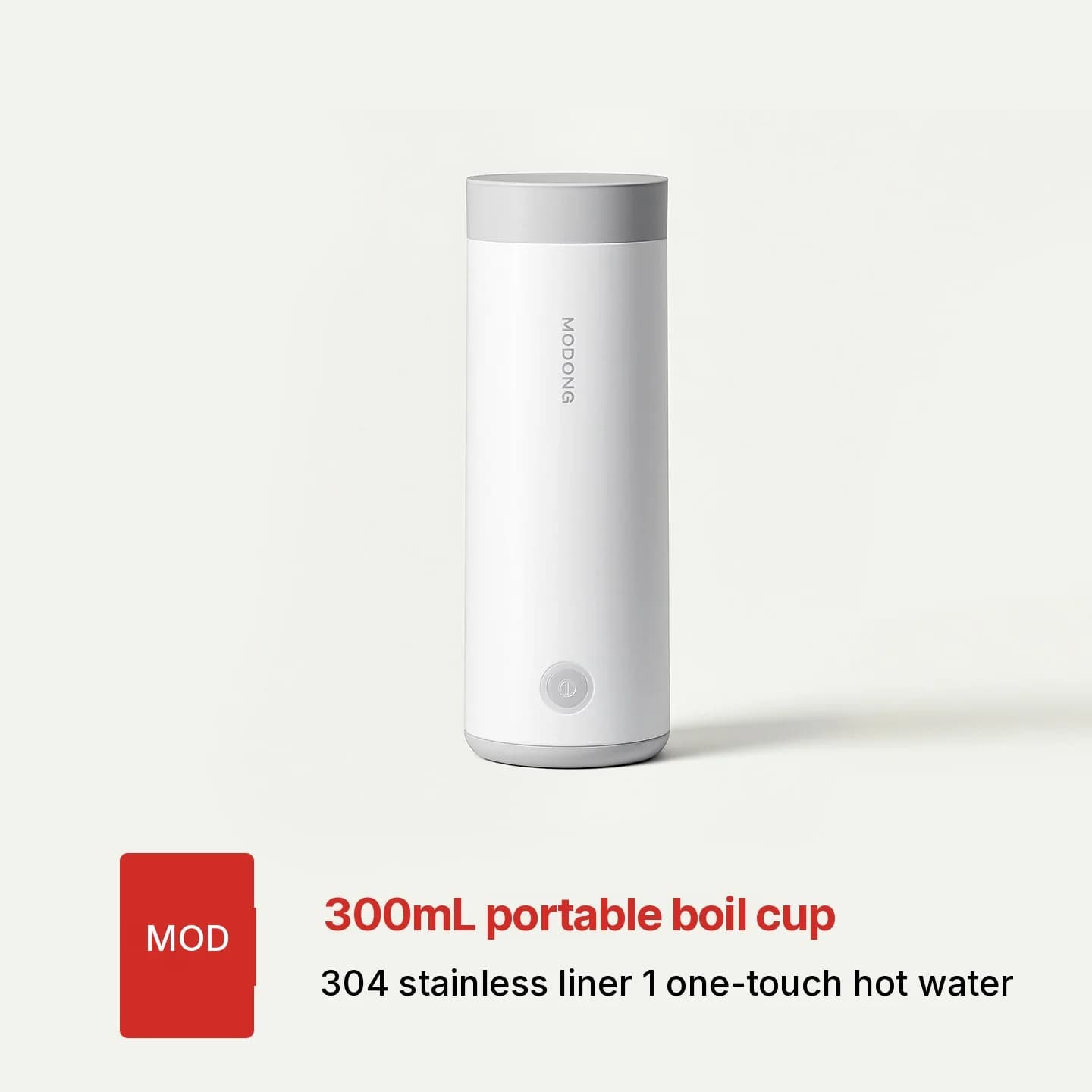 Przenośny elektryczny kubek grzewczy z wkładem 304, 300 ml