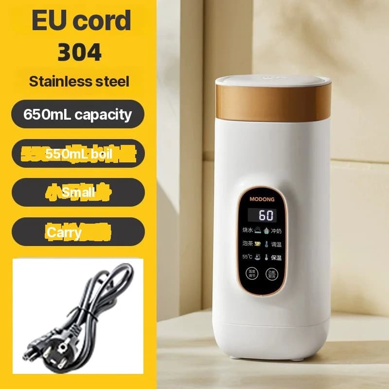 Przenośny elektryczny kubek grzewczy 650ml z wkładem 304 lub 316