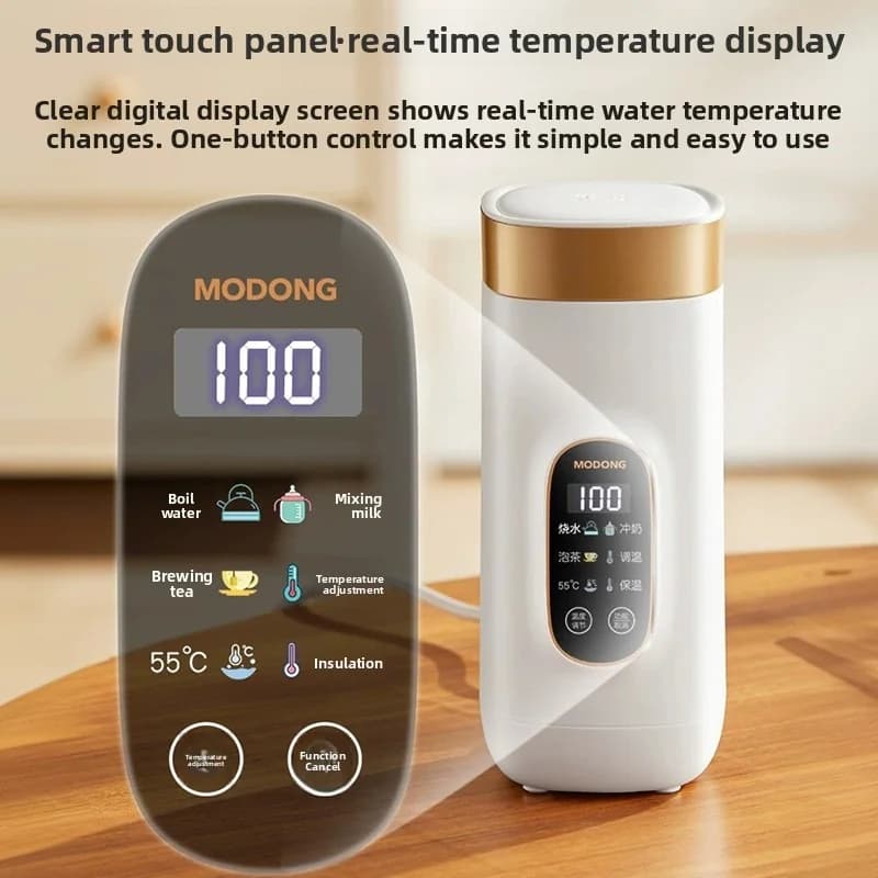 Przenośny elektryczny kubek grzewczy 650ml z wkładem 304 lub 316