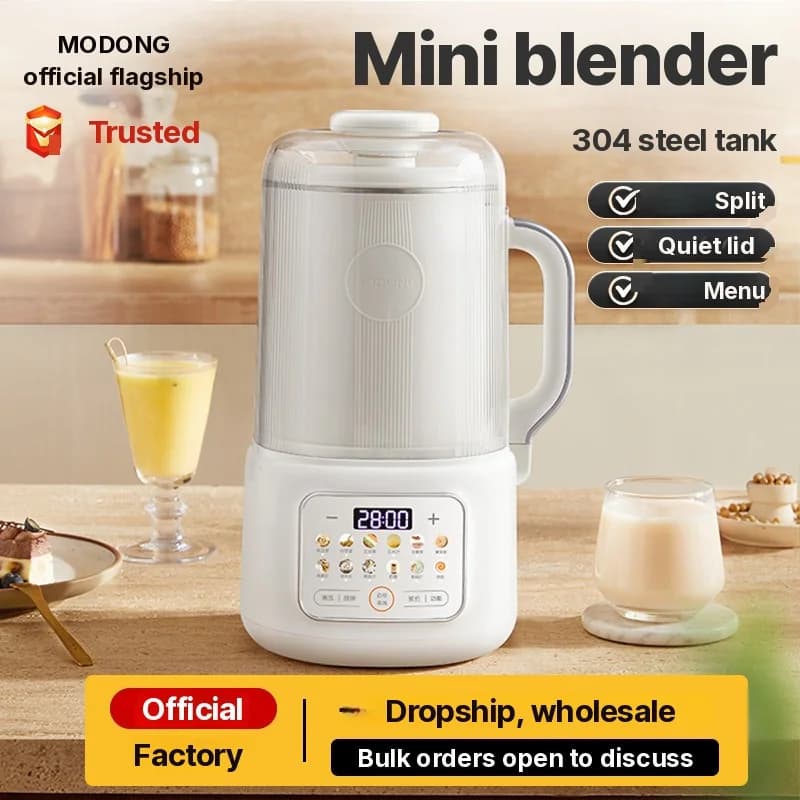Podgrzewany blender do mleka sojowego z funkcją samoczyszczenia 800W