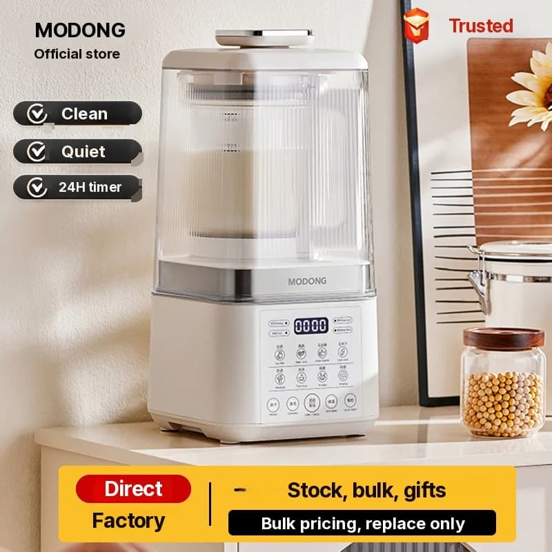 Podgrzewający blender z cichą pracą i funkcją podtrzymywania ciepła