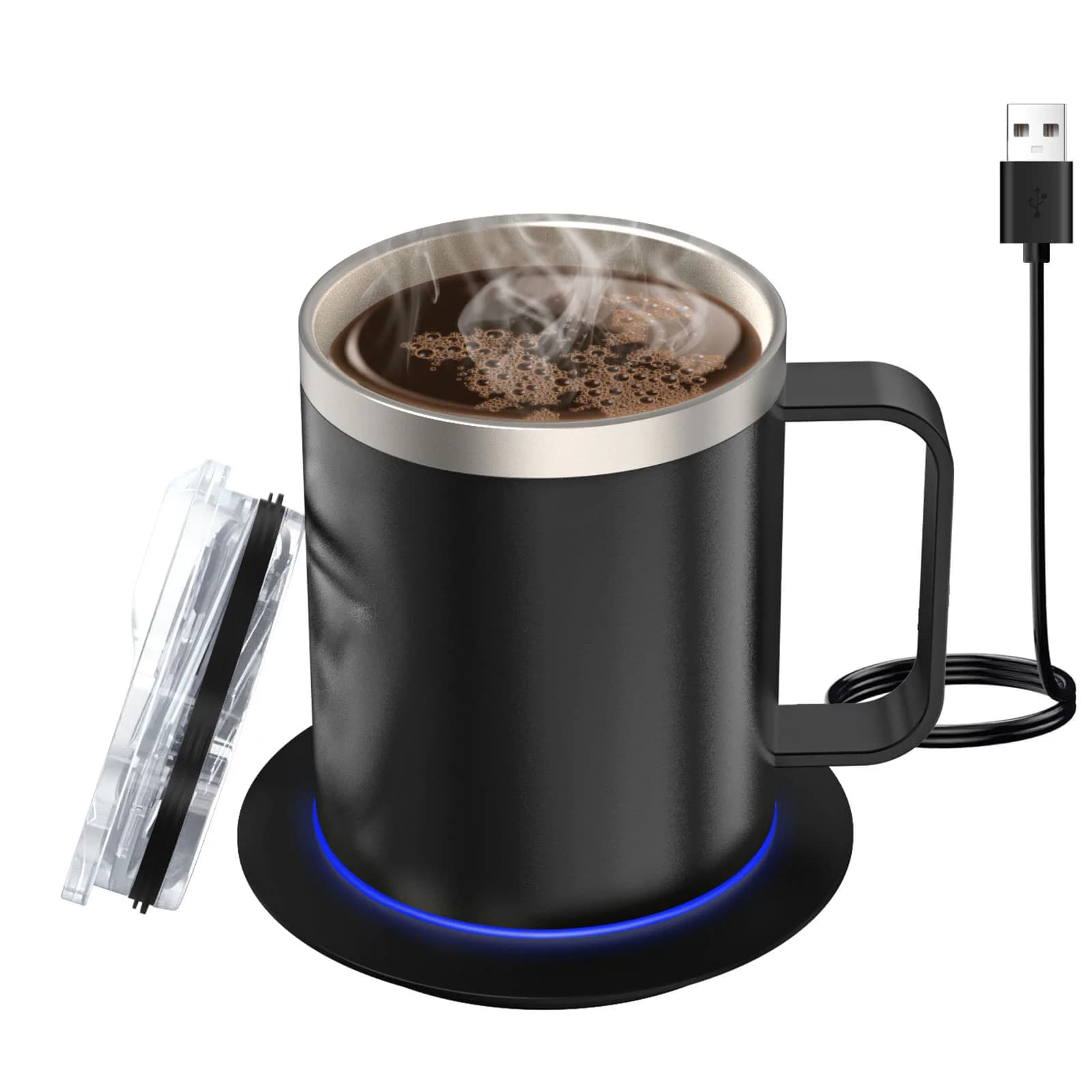 Podgrzewany kubek do kawy USB 12oz