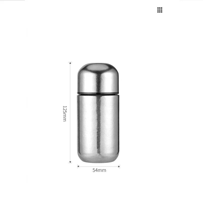 150ml Kieszonkowy termos z czystego tytanu