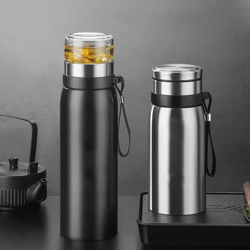 Termos z zaparzaczem do herbaty 750 ml/1100 ml