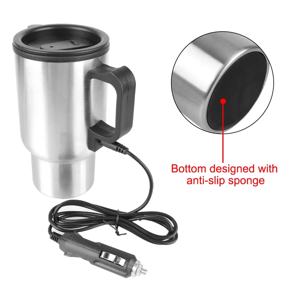 Elektryczny czajnik samochodowy 450 ml 12V